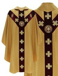 Semi-Gothic chasuble Y447AGC61