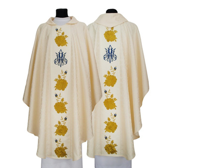 Chasuble gothique mariale 636K25