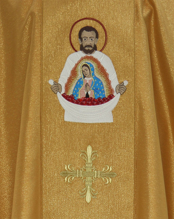 Gothic chasuble "Saint Juan Diego" 430G63g