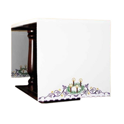 Mantel de altar con decoración sólo en los laterales AC326724
