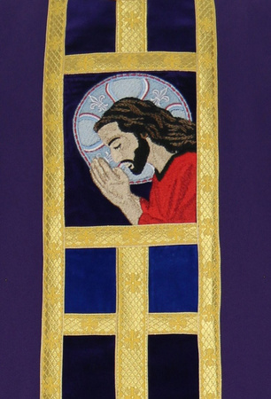 Chasuble gothique G421AF