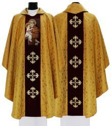 Gothic chasuble "Saint Anthony of Padua" 417AGC16