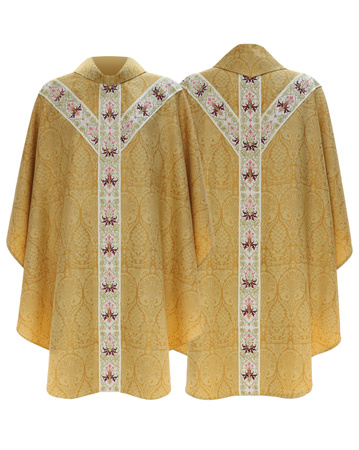 Semi-Gothic chasuble Y637G12g
