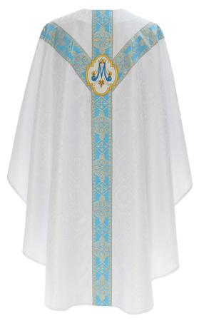 Chasuble semi-gothique mariale GY204BN25