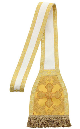 Capa de Asperges Romana "Ecce Panis Angelorum" KT062KG25h3