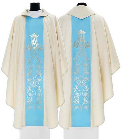 Marian gothic chasuble 085GN54