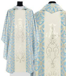 Marian gothic chasuble 085NK55