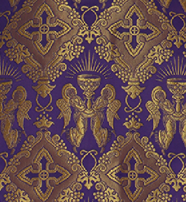 Roman chasuble "Heart of Jesus, Mary, Joseph" R822AF60