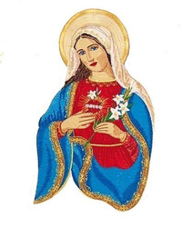 Applique "Heart of Mary" AP4034420