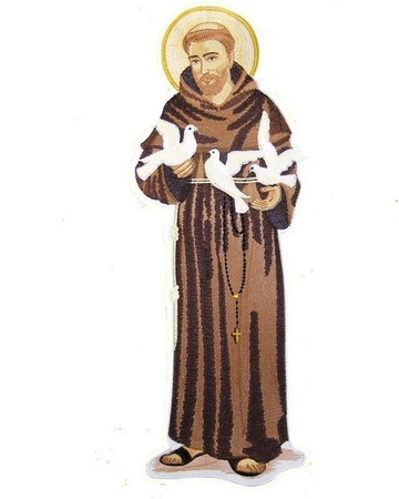Appliqué "Saint François" AP4092220