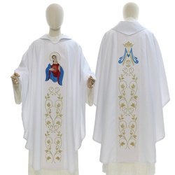 Marian gothic chasuble "The United Heart of Mary" 734B