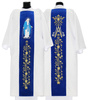 Dalmática gótica mariana D629ABN25