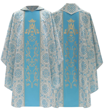Marian gothic chasuble 085N14