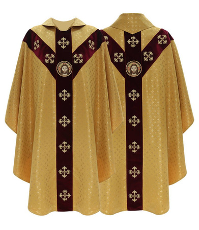 Semi-Gothic chasuble Y464AGC61