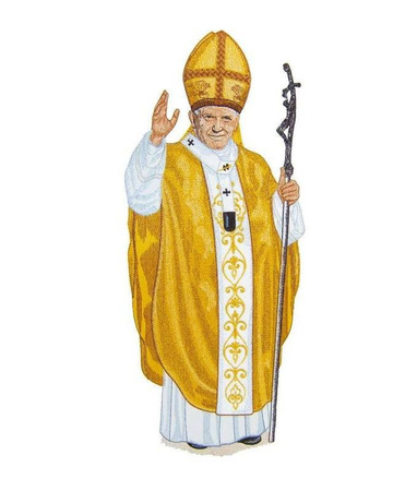 Appliqué "Saint Jean-Paul II" AP4054320