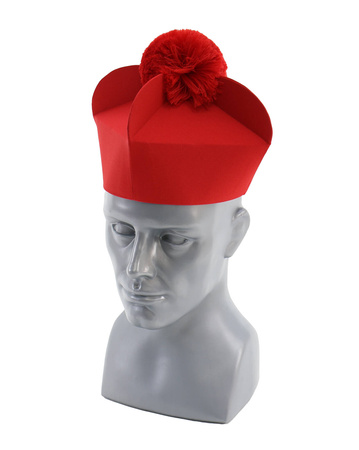 Vermelha barrete com 4 chifres B5