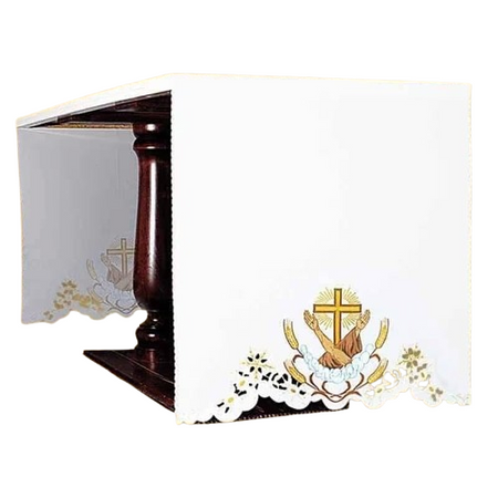 Mantel de altar con decoración sólo en los laterales AC3272024