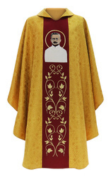 Casulla gótica "Giuseppe Moscati" 482GC16