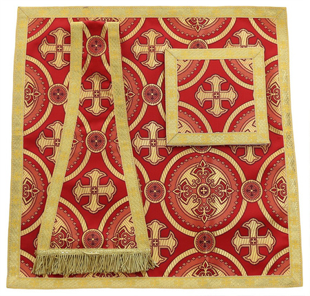 Bursa, manípulo, véu de cálice VMB068C8