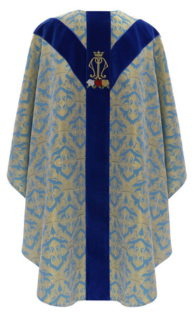 Casulla semigótica mariana GY850AN55