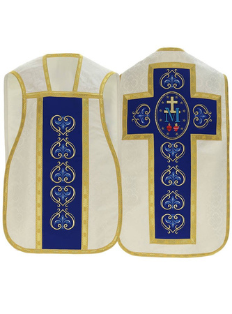 Chasuble romaine mariale R449KN25