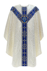 Chasuble semi-gothique mariale GY579AKN14