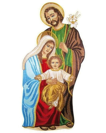 Applique "Holy Family" AP4053420