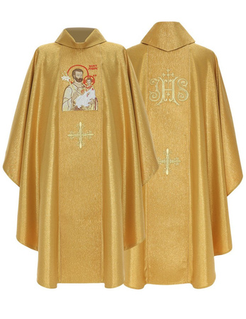 Gotische Kasel "Heiliger Josef" 432G63g