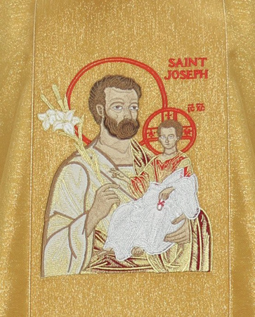 Gotische Kasel "Heiliger Josef" 432G63g