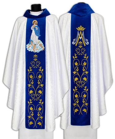 Marian gothic chasuble "Our Lady of the Assumption" 411ABN25g