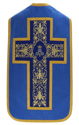 Casulla romana mariana R749N25