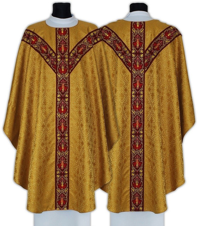 Semi-Gothic chasuble GY637GC16