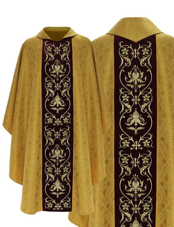 Chasuble gothique 674AGC16