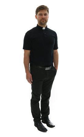 Priesterliches Poloshirt PKCZ