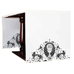 Nappe d'autel avec décoration uniquement sur les côtés AC294124