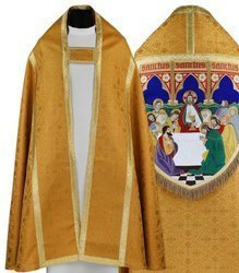 Capa de Asperges Romana "A Última Ceia" KTG16h26