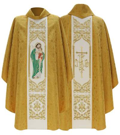 Chasuble gothique "Saint Joseph" 470GK16g
