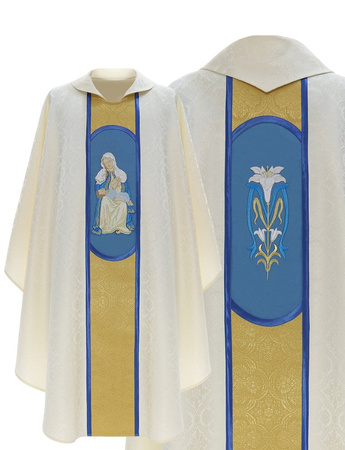 Chasuble gothique mariale 451KG25