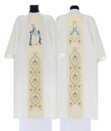 Dalmatique gothique mariale D428K