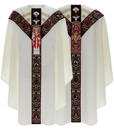Casulla semigótica GY832AKC26