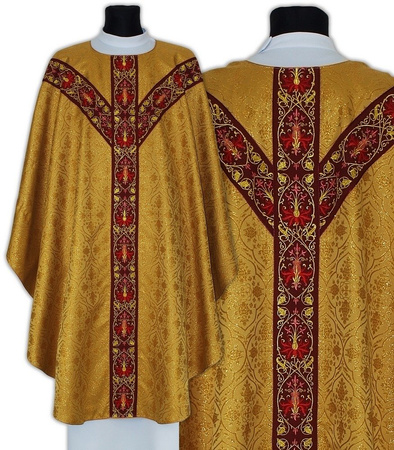 Semi-Gothic chasuble GY637GC16