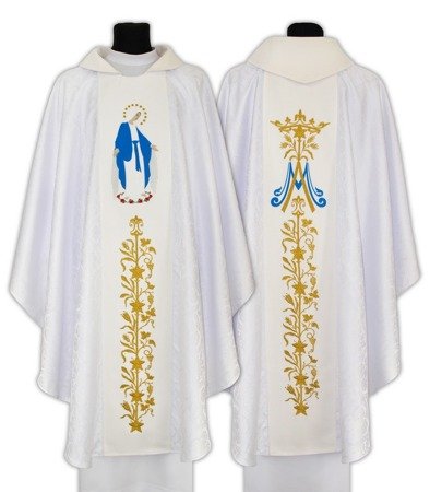 Casulla gótica mariana "Nuestra Señora de las Gracias" 629AB25